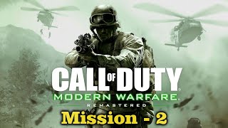 Call of Duty: Modern Warfare Remastered Mission 2 Walkthrough (No Commentary)   #nocommentarygaming