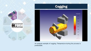 【ENG】An analysis example of DEFORM: life&cogging&rolling