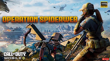 Call of Duty : Mobile Season 10 ( 05th Anniversary Campaign - OPERATION SPIDERWEB ) Gameplay .