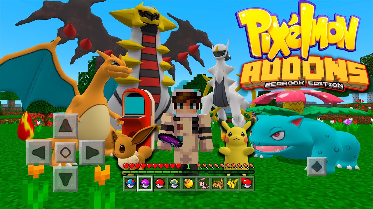 Así es Pixelmon, un mod que nos hará vivir la experiencia de Pokémon en el  mundo abierto de Minecraft