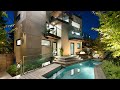 Luxury living  west coast contemporary architecture