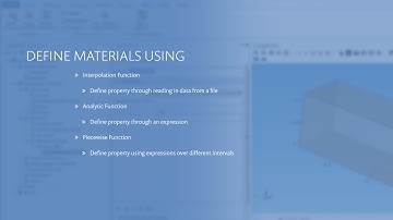 How to Specify Material Properties with Functions in COMSOL Multiphysics