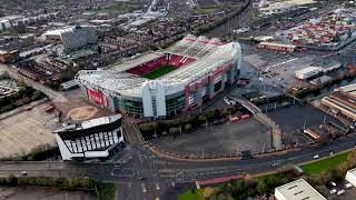 Manchester United's Old Trafford stadium in 4K