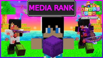 BLOCK FUN | HOW I GOT MEDIA RANK IN BLOCKFUN SERVER