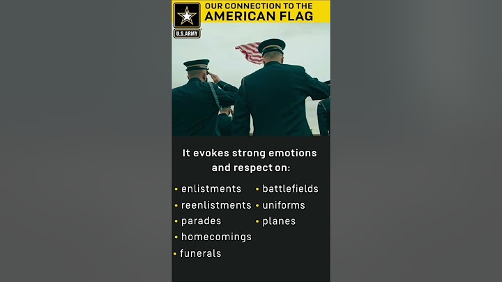 Our Connection to the American Flag