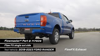 Flowmaster FlowFX, Single-Out-Side Exit Cat-back Exhaust For 2019-2023 Ford Ranger (717909)