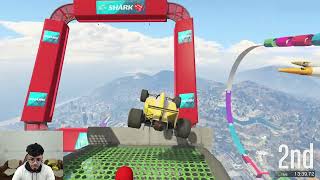 97.777% Impossible F1 Parkour Race in GTA 5!