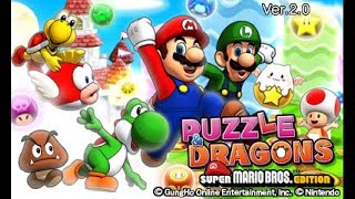 Puzzle & Dragons: Super Mario Bros. Edition Playthrough Part 1 (World 1!) screenshot 3