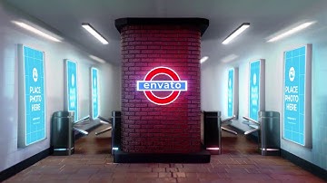 Subway Station Media Promo for After Effects 2021