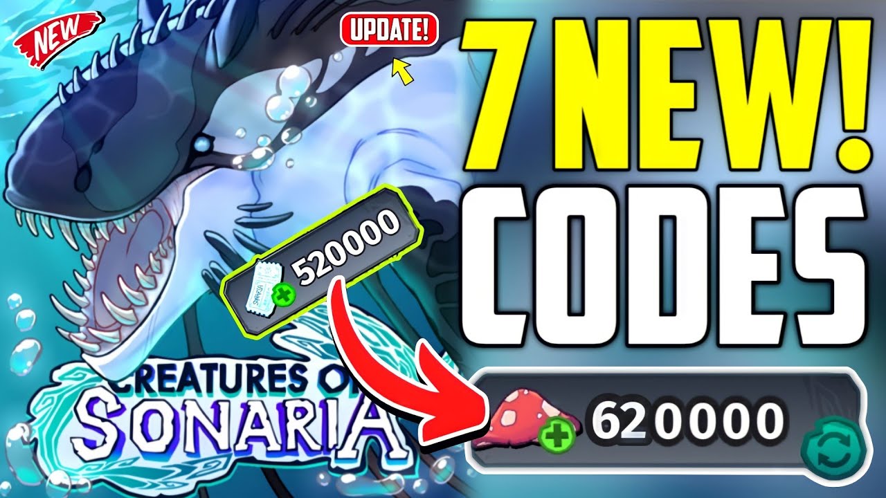 Roblox Creatures of Sonaria codes (December 2023) - Gamepur