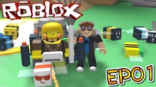 我要成為蜜蜂之王！蜂群模擬器 EP01！機器磚塊 Roblox【至尊星】