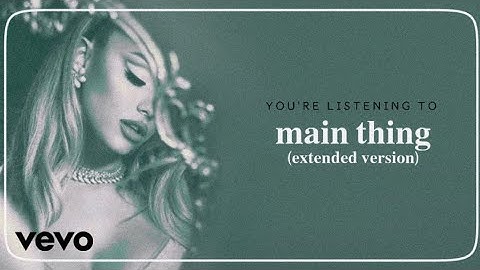 Ariana Grande - main thing (extended version) (visualizer)