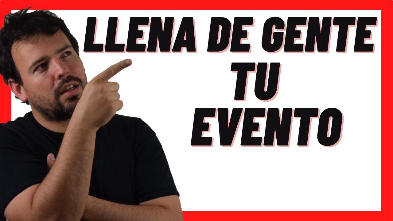 📣Cómo se promociona un evento.  8 ideas para promocionar tu evento.🤗