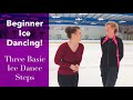 Learn Three Beginner Ice Dance Steps!  - The Progressive, Chasse' and Swing Roll