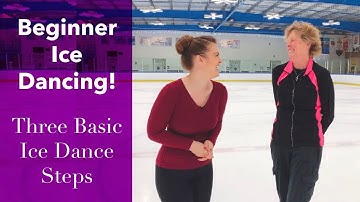 Learn Three Beginner Ice Dance Steps!  - The Progressive, Chasse