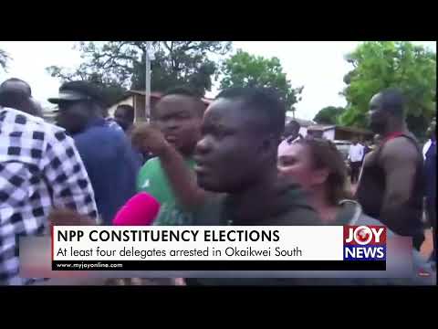 NPP Constituency Elections: Some delegates at Okaikwei South clash with police over conduct of polls