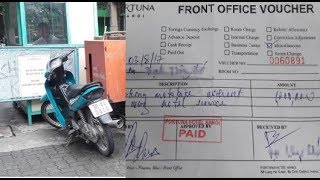 Đưa xe máy gửi ở KS sáng ra lấy về bị 