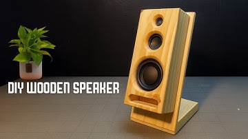 I Made a Unique Speaker Out of Pine… And It Sounds Great!
