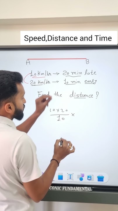 Learn to solve speed, distance, and time questions - YouTube