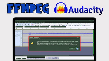 🔧FFmpeg Installation in audacity