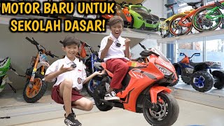 BERBURU MOTOR BARU UNTUK OKEM PERGI SEKOLAH!!