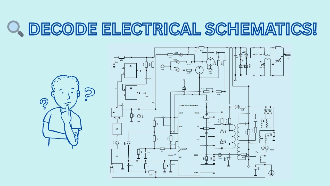 🎯 How to Read Electrical Schematics ⚡ Beginner’s Guide to Circuit ...