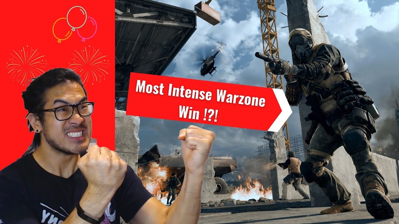 Most Intense Warzone Win - Call of Duty Warzone - YouTube