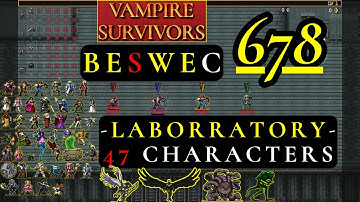 『 Vampire Survivors 』 Deedeeing the Laborratory (BESWEC 678)