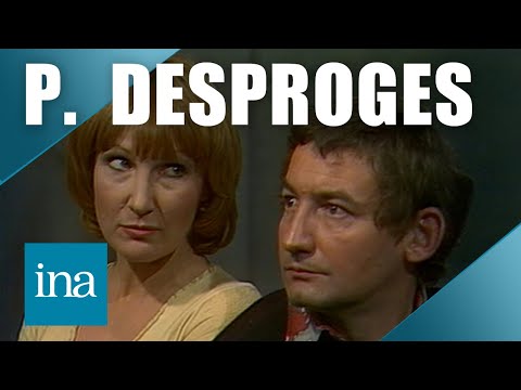 Pierre Desproges refuse de draguer sur un banc | Archive INA