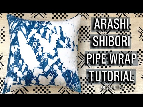 Video: Paano Dye Fabric kasama si Arashi Shibori (may Mga Larawan)