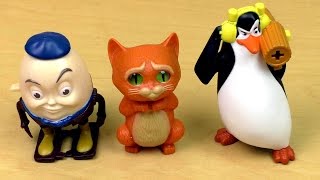 Happy Meal - Penguins Of Madagascar Puss In Boots Humpty Dumpty