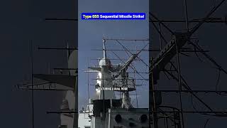 Type 055 Destroyer: Rapid HHQ-9B Missile Launch