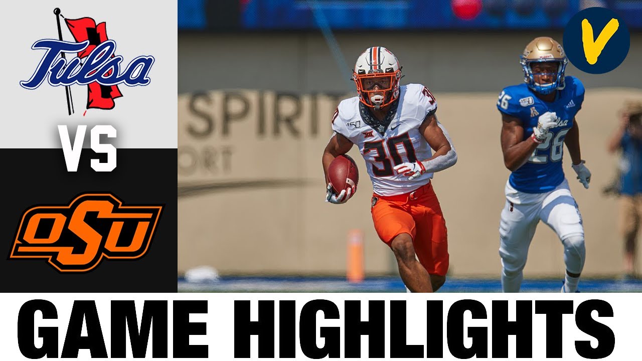 Tulsa vs 11 Oklahoma State Highlights Week 3 College Football