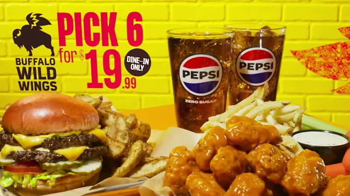Buffalo Wild Wings - Pick 6 for $19.99 (November 2024)
