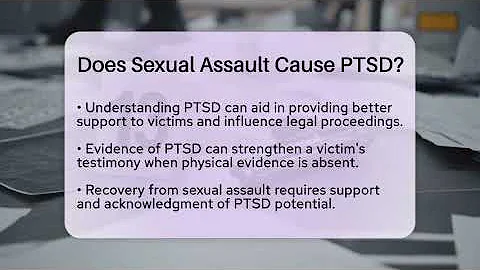 Does Sexual Assault Cause PTSD? - True Crime Lovers