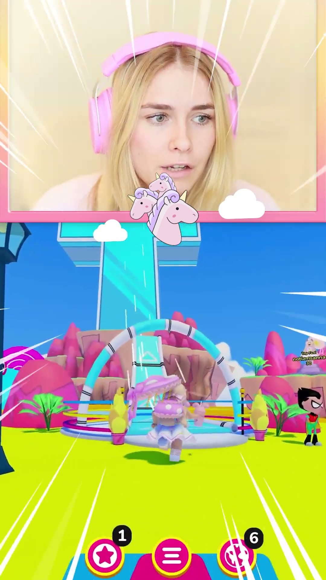 @iamSanna Treasure Hunt Challenge | @cartoonnetworkuk | #roblox #ad #shorts