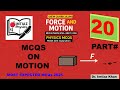 MCQs on Motion | Boost Your MDCAT & NEET Physics Prep 🚀 | #motion #physicsmcqs #mdcat #neet #etea