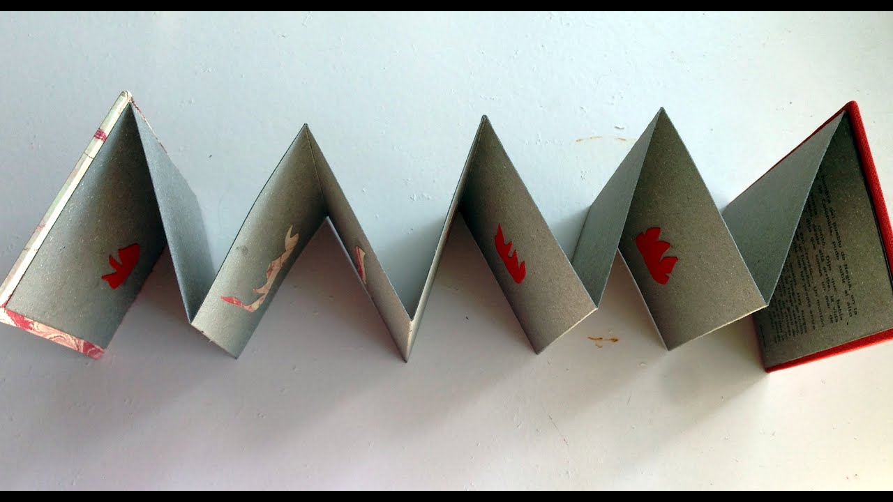 ACORDION BOOK, A little tutorial. YouTube ACORDION BOOK, A little tutorial. YouTube