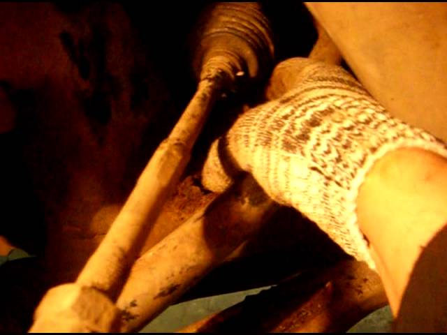 Замена передних втулок стабилизатора на Nissan X-Trail