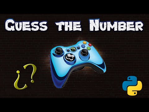 Make your first python game in just 6 minutes !!! GUESS THE NUMBER