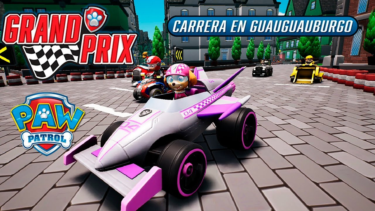 SKYE - Vehículo y Circuito Nuevos - DLC Patrulla Canina: Grand Prix Gameplay - [Nintendo Switch]