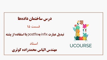 قسمت 15- تبدیل عبارت میانوندی به پسوندی با استفاده از پشته