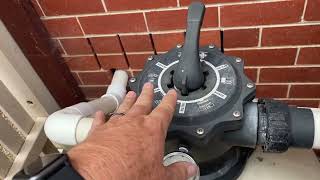 Why you Must NOT Vac your pool with valve on backwash. Never vacuum swimming pool lateral strainers