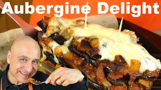 Aubergine Triple Deck - A Vegetarian \u0026 Meat Lover's Dream