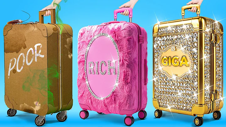 NEW 123GO! DIFFERENT TYPE OF PEOPLE On Vacation! Travel Crafts Vs Gadgets on Every Budget