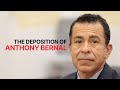 The Deposition of Anthony Bernal on the Biden Autopen Scandal