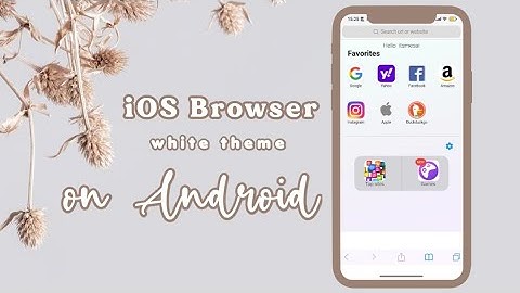 ➤ SAFARI IOS ON ANDROID | malay/eng sub