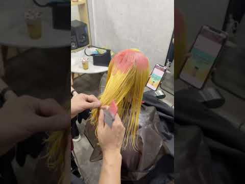 Màu Tóc Hồng Nâu - Nhuộm màu nâu ánh hồng xinh cực phẩm | Alin Hair Tv