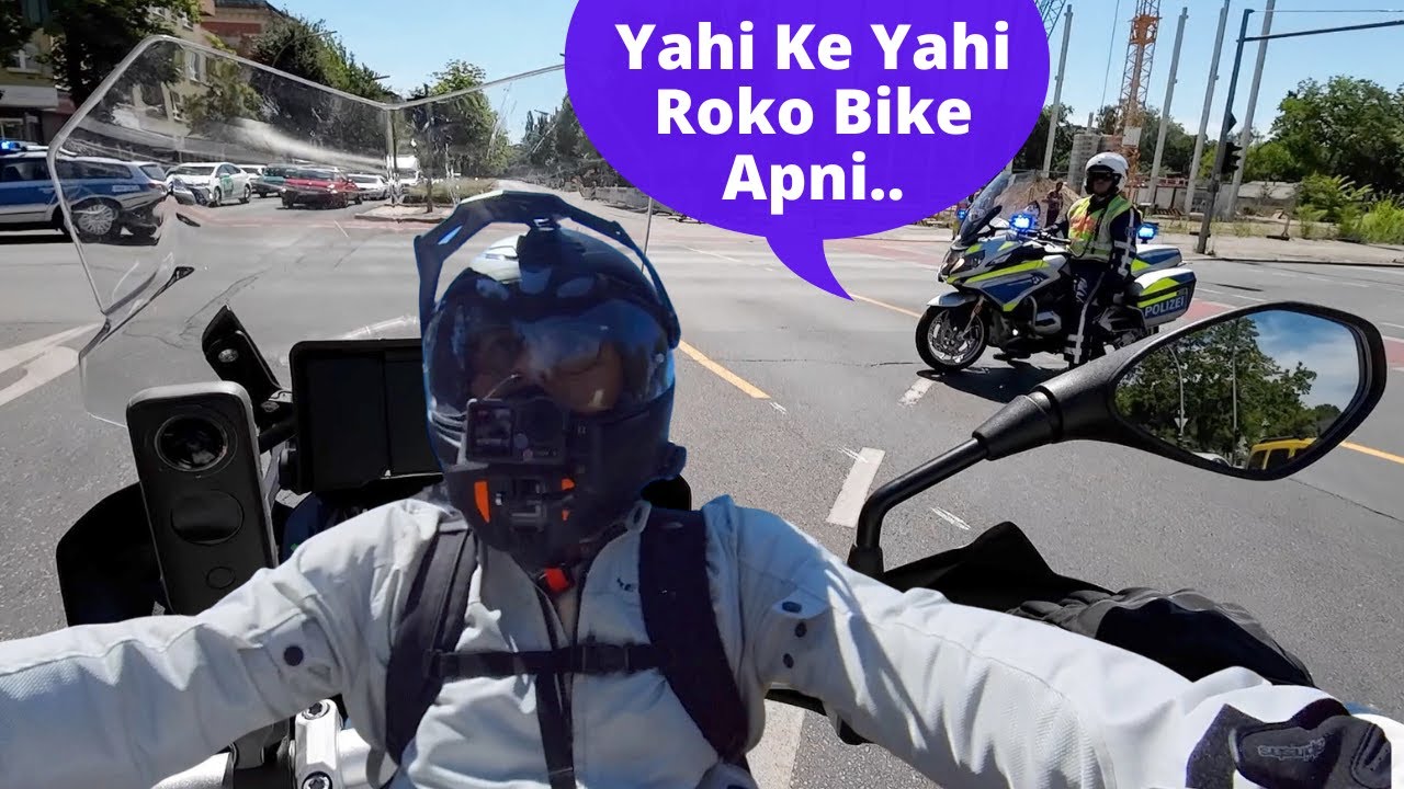 Europe Me Pehli Ride Par Hi Police Saamne...