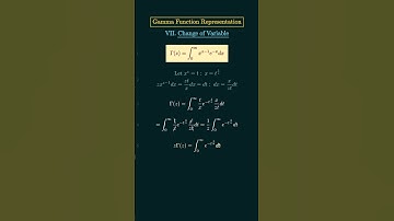 Gamma Function Representation VII. Change of Variable
